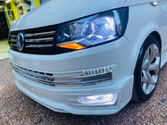 Volkswagen T6 2015-2024 гг. Накладка на передний бампер Genis 2015-2018 (грунт под покраску) фото 1