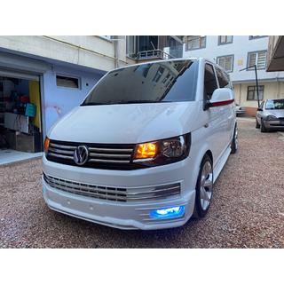 Накладка на передний бампер Genis 2015-2018 (грунт под покраску) фото 3