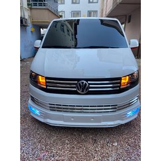 Накладка на передний бампер Genis 2015-2018 (грунт под покраску) фото 2