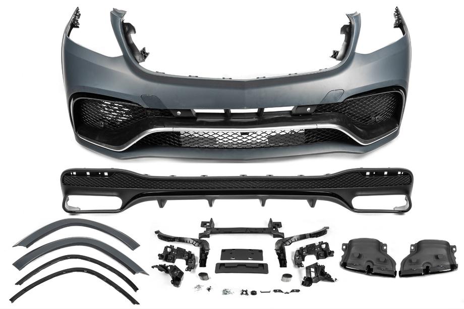 Mercedes GL/GLS сlass X166 2012-2019 гг. Комплект обвеса с задним диффузором AMG V1 (GLS63) Image