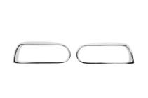 Volkswagen Golf 3 1991-2001 гг. Накладки на фары (2 шт., Пластик) фото 1