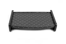 Mercedes Sprinter W901/902/903/904/905 1995-2006 гг. Полка на торпедо (2000-2006, Серая с серой строчкой) фото 4