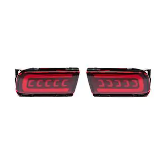 Задние фонари LED V2 (2 шт., 2017-2023) Toyota Land Cruiser Prado 150 2009-2023 гг. фото 2