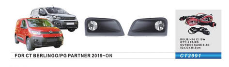 Peugeot Partner/Rifter 2019- гг. Комплект Противотуманных Фар фото 1