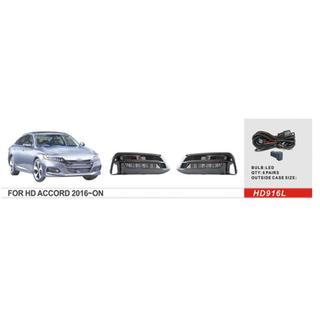 Honda Acord X 2017-2020 Комплект противотуманок EU-Type (LED)