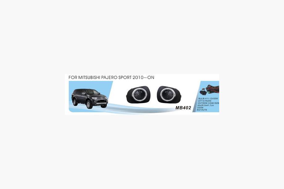 Mitsubishi L200 2006-2015 гг. Противотуманные фары 2011-2015 (2 шт, галоген) Image