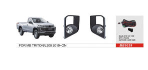Mitsubishi Pajero Sport 2015- гг. Противотуманные фары 2019+ (2 шт, галоген) фото 1