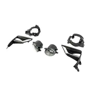Противотуманные фары 2017-2021 (2 шт, Галогенные) Toyota Land Cruiser Prado 150 2009-2023 гг. фото 2