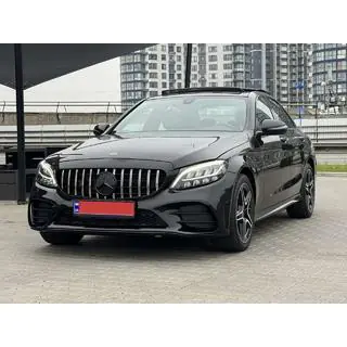 Передний бампер в сборе (AMG Line 2018-2021)