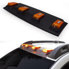 Renault Duster 2008–2017 гг. Козырек лобового стекла V2 (LED) фото 1