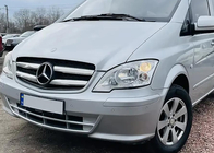 Mercedes Vito W639 2004-2014 гг. Накладки на кант решетки 2010-2015 (нержавейка) фото 3