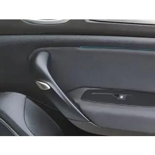 Накладки на подлокотники в салоне (2 шт, нержавейка) Renault Megane IV 2016-2025 гг. фото 1