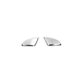 Накладки на подлокотники в салоне (2 шт, нержавейка) Renault Megane IV 2016-2025 гг. фото 3