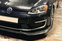 Volkswagen Golf 7/E-Golf 2012-2020 гг. Передний бампер Лип спойлер (для заводского бампера, 2017-2020, ABS пластик) фото 1