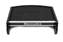 Mercedes Vito W639 2004-2014 гг. Полка на панель (Черная с черной строчкой) фото 2