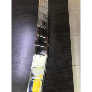 РАСПРОДАЖА! Накладка на задний бампер Carmos (SW, нержавейка) Skoda Superb 2009-2015 гг. фото 4