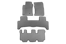Toyota Land Cruiser Prado 120 2002-2009 гг. Коврики EVA (3 ряда, серые) фото 1
