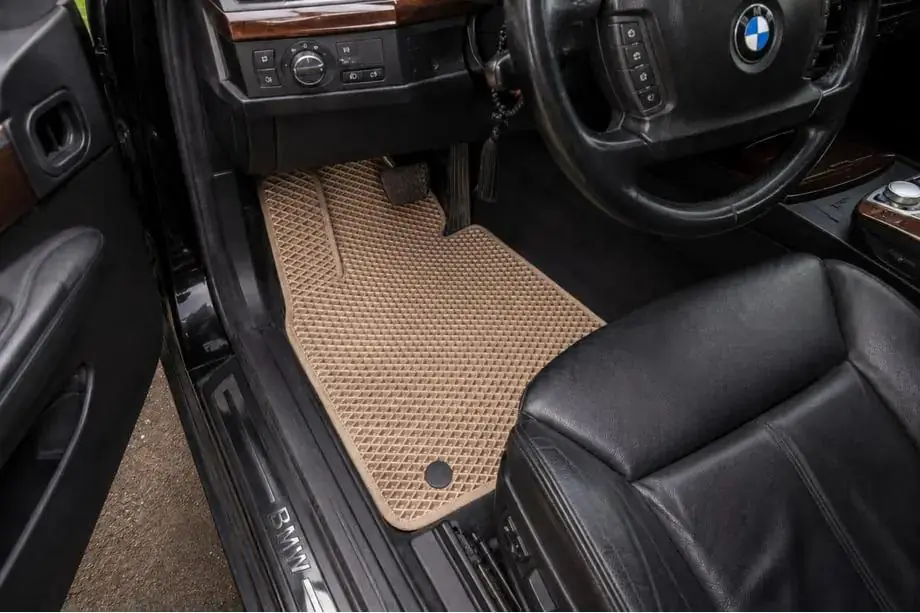 BMW 7 серия E65/66 2001-2008 гг. Коврики EVA E65 Бежевые Image