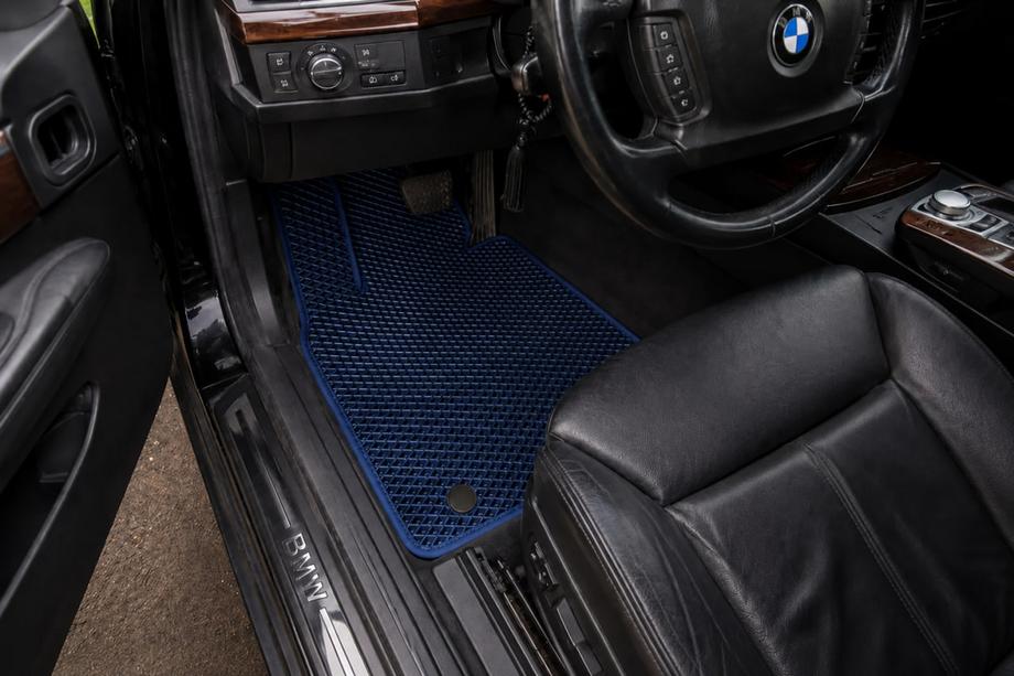 BMW 7 серия E65/66 2001-2008 гг. Коврики EVA E65 (синие) Image