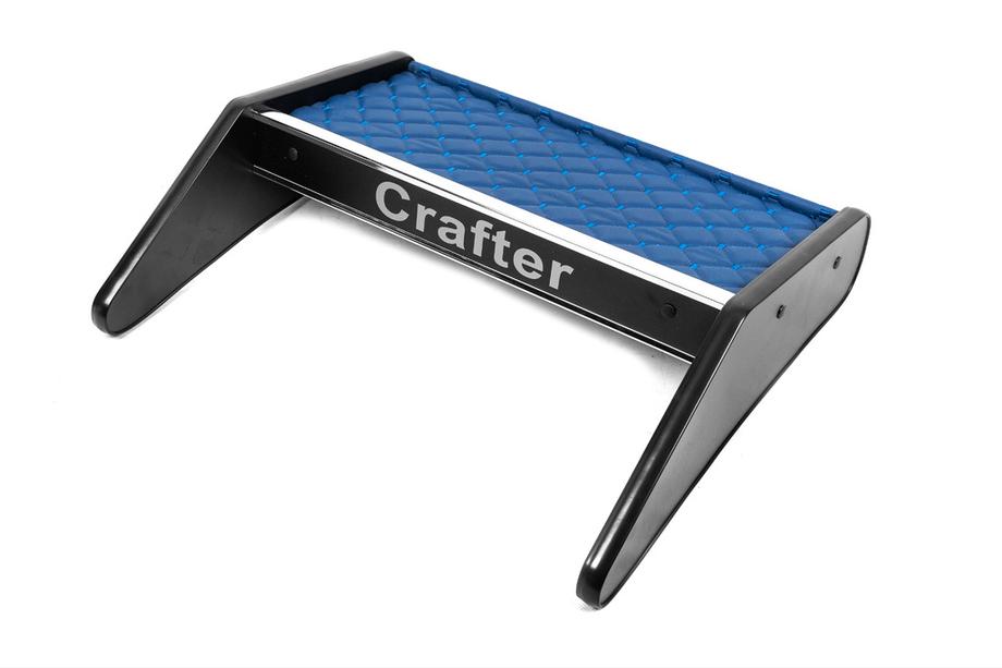 Volkswagen Crafter 2006-2016 гг. Полка на панель (Синяя) Image