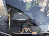 Renault Kangoo 2008–2020 гг. Полка на панель (Серая с серой строчкой) фото 4