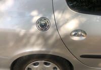 Хромированная накладка на лючок бензобака (нерж. сталь) фото 2