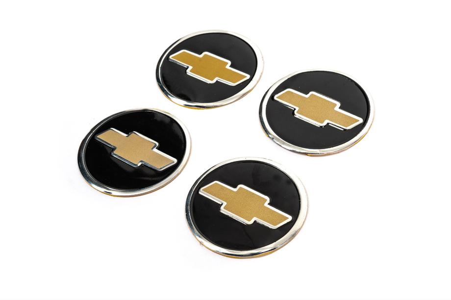 Chevrolet Наклейки на колпачки дисков V3 60мм (4шт) Image
