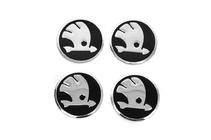 Skoda Наклейки на колпачки дисков V1 60мм (4шт) фото 1