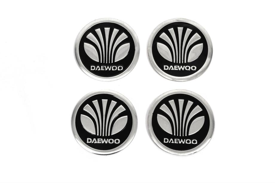 Daewoo Наклейки на колпачки дисков V1 60мм (4шт) Image
