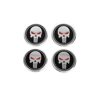 Наклейки на колпачки дисков Monster V1 60мм (4шт) фото 1