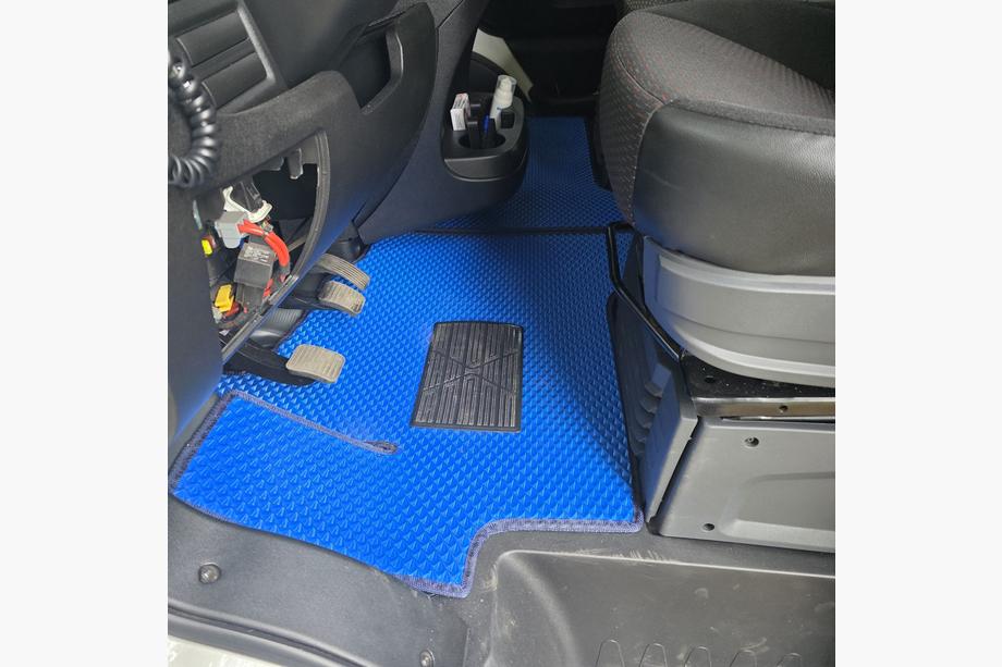 Citroen Jumper 2007-2025 гг. Коврики EVA (Синие) Image