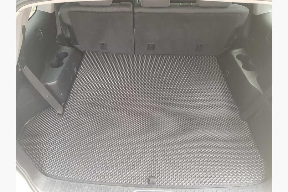 Toyota Highlander 2013-2019 гг. Коврик в багажник EVA (большой, черный) Фото 7