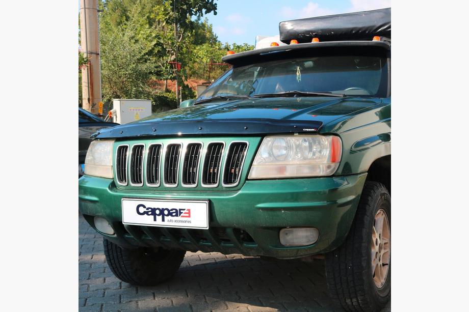 Jeep Grand Cherokee WJ 1999-2004 гг. Дефлектор капота (EuroCap) Фото 2