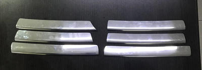 Volkswagen Bora 1998-2004 гг. РАСПРОДАЖА! Накладки на решетку (6 шт, нержавейка) фото 2