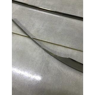 РАСПРОДАЖА! Накладка на задний бампер нержавейка (SD, 3 шт, V2) Volkswagen Passat B8 2015-2023 гг. фото 3