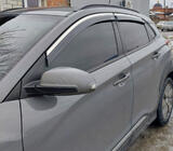 Ветровики с хромированным молдингом (4 шт, Niken) фото 2 Ветровики с хромированным молдингом (4 шт, Niken) фото 2