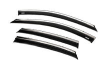 Ветровики с хромированным молдингом (4 шт, Niken) фото 4 Ветровики с хромированным молдингом (4 шт, Niken) фото 4