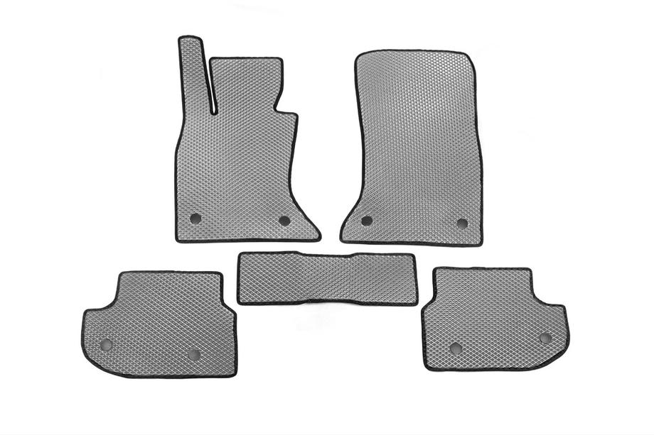 BMW 5 серия F10/F11 2010–2016 гг. Коврики 2013-2016 (EVA, серые) Image