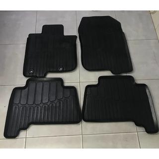 Резиновые коврики (2013-2022, Оригинал) Б/У Toyota Land Cruiser Prado 150 2009-2023 гг. фото 1