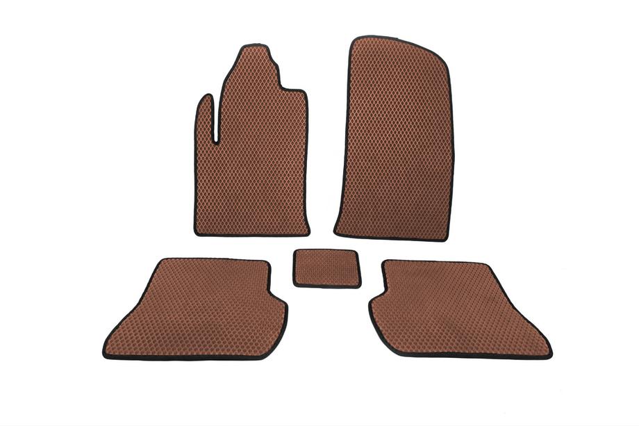 Ford Fiesta 2002-2008 гг. Коврики EVA (Коричневые) Image