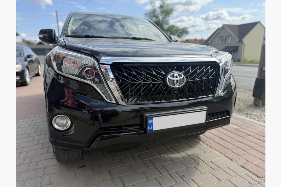 Toyota Land Cruiser Prado 150 2009-2023 гг. Решетка радиатора 2013-2017 (TRD) Фото 3