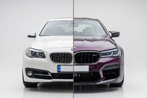 BMW 5 серия F10/F11 2010–2016 гг. Комплект рестайлинга в G30 M5 CS 2021 фото 1