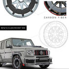 Mercedes G сlass W463 2018-2024 гг. Кованые диски из алюминия и карбона G900 (R24, комплект 4 шт.) фото 18