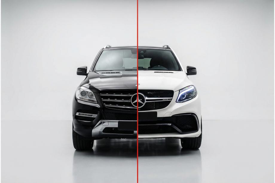 Mercedes GLE/ML сlass W166 2011-2018 гг. Комплект обвеса переделка ML в GLE AMG Image