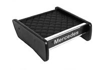 Mercedes Vito W638 1996-2003 гг. Полка на панель (Черная с черной строчкой) фото 3