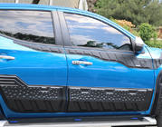 Fiat Fullback 2016- гг. Дверные молдинги EuroCap (6 шт, ABS) фото 5