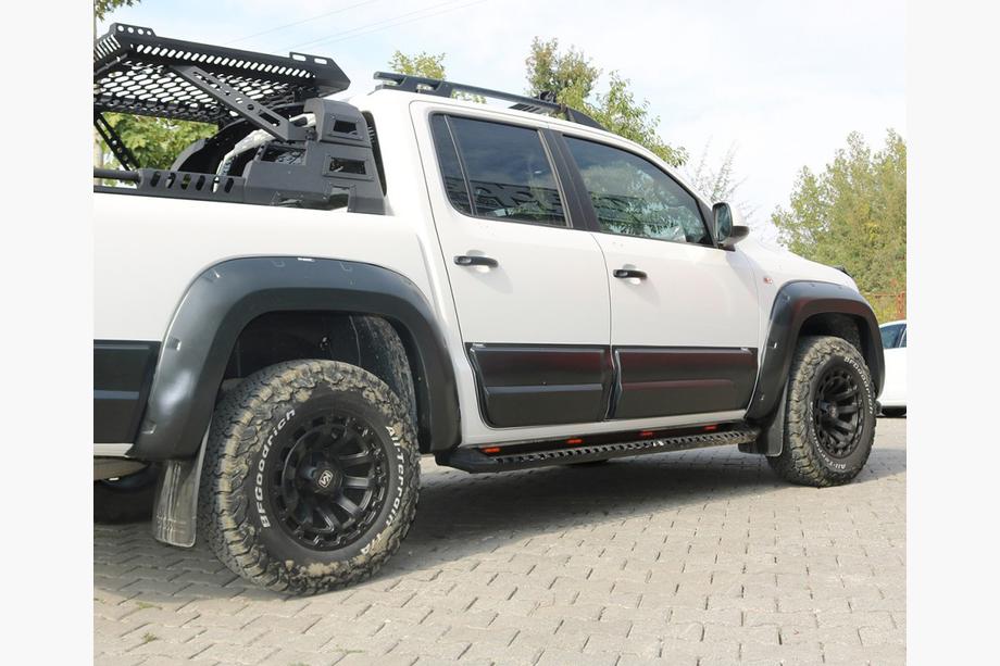 Volkswagen Amarok 2010-2022 гг. Дверные молдинги EuroCap (6 шт, ABS) Фото 5