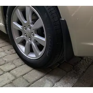 Оригинальные брызговики Premium 2006-2009 (4 шт) Subaru Legacy 2003-2009 гг. фото 1