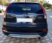 Honda CRV 2012-2016 гг. Накладка на Задний Бампер EuroCap (ABS) фото 2