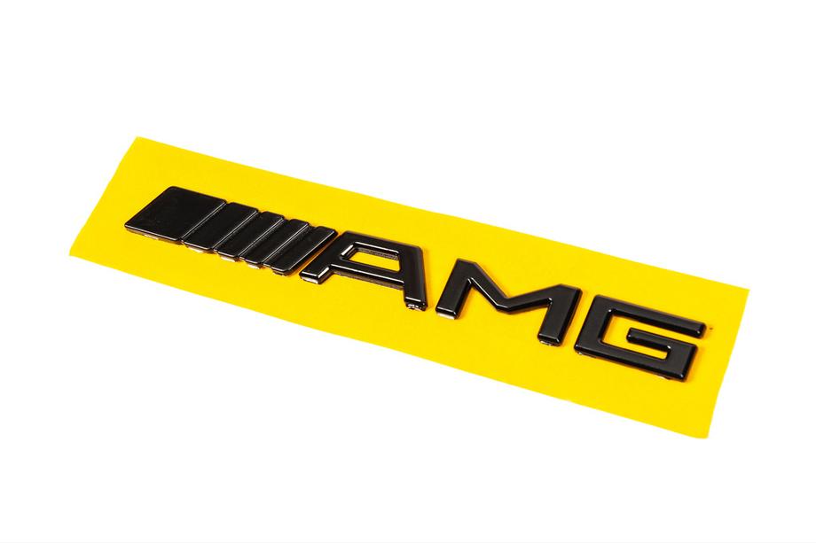 Mercedes-Benz Эмблема AMG (20см, ABS, Черный) Image